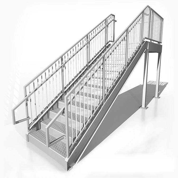 简易重型工业铝型材踏步梯